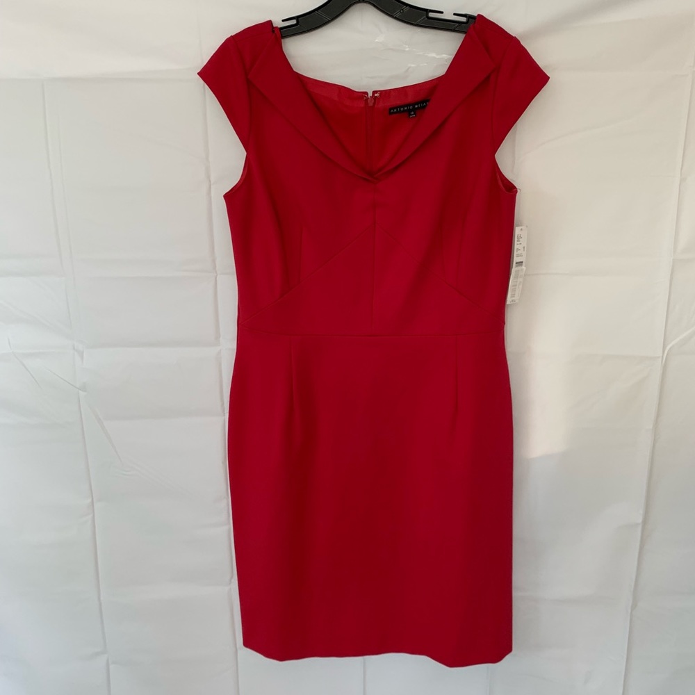 🆕 ANTONIO MELANIE fall RED Joan dress